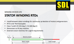SN3134 Ex ia Stator Winding